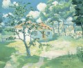 spring 1929 Kazimir Malevich trees
